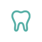 teal icon of a tooth
